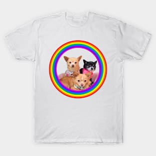 3 Chihuahuas in Bandanas T-Shirt